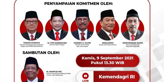 Kemendagri dan Kementerian Kominfo Dilibatkan untuk Perkuat Perkuat SP4N-LAPOR