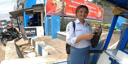 Pria Ini Jemput Anak SMA Cantik Pakai Moge, di Perjalanan Ditanya 'Emang AA Ganteng?'