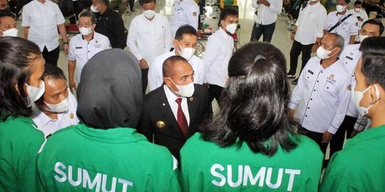 Temui Atlet PON, Gubernur Edy Rahmayadi Berharap Sumut Capai Target Ini