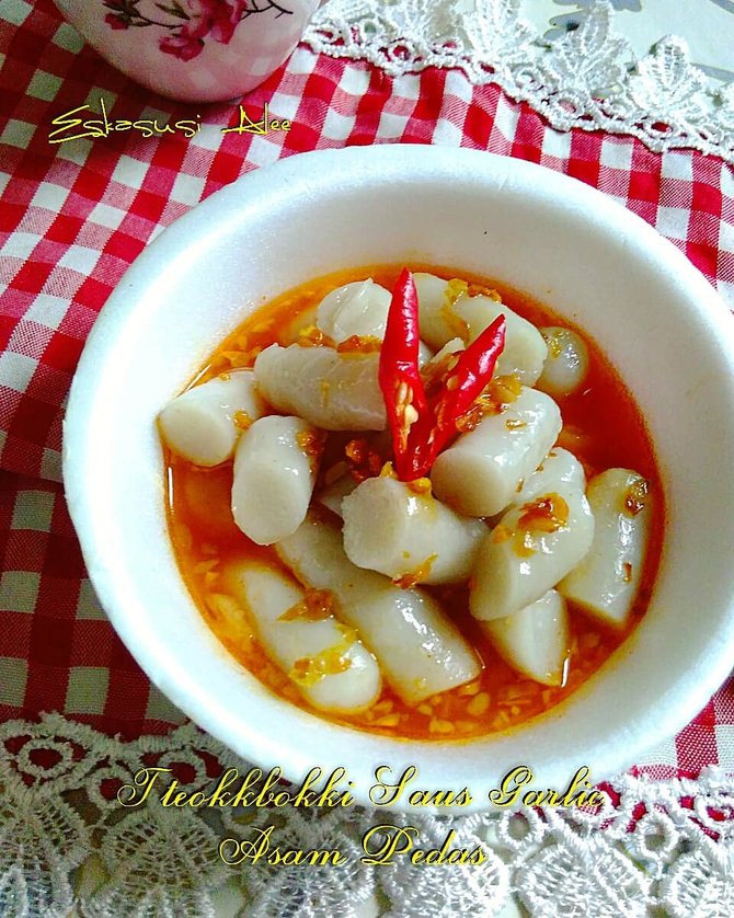 resep tteokbokki lezat