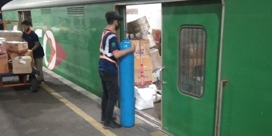 Gerbong Gratis untuk 'Oksigen', Misi Kemanusiaan KAI di Tengah Pandemi