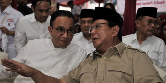 Survei 5 Capres Terpopuler di Indonesia Timur, Prabowo dan Anies Teratas