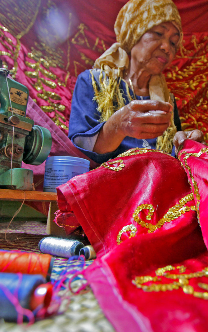 kain air guci raja banjar