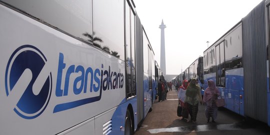 TransJakarta Uji Coba Satu Bus Listrik