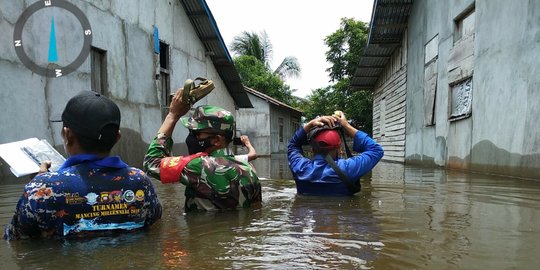 Banjir Melanda Kabupaten Ketapang, 8.132 Jiwa Terdampak