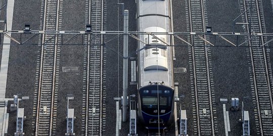 Pasokan Listrik Terputus, Kereta MRT Jakarta Sempat Mogok di Jalur Layang