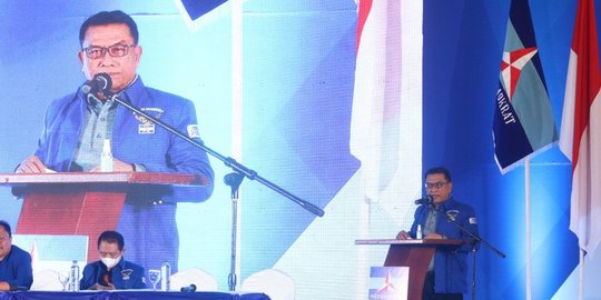 Tak Ada Pemberitahuan HUT Tandingan, Polisi Turunkan Atribut Kubu Moeldoko