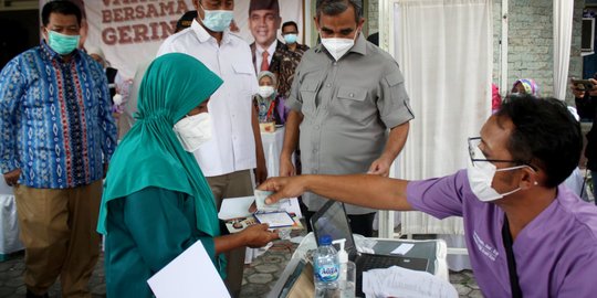 Partai Gerindra Gelar Vaksinasi di Lampung, Target Suntikkan 20 Ribu Dosis