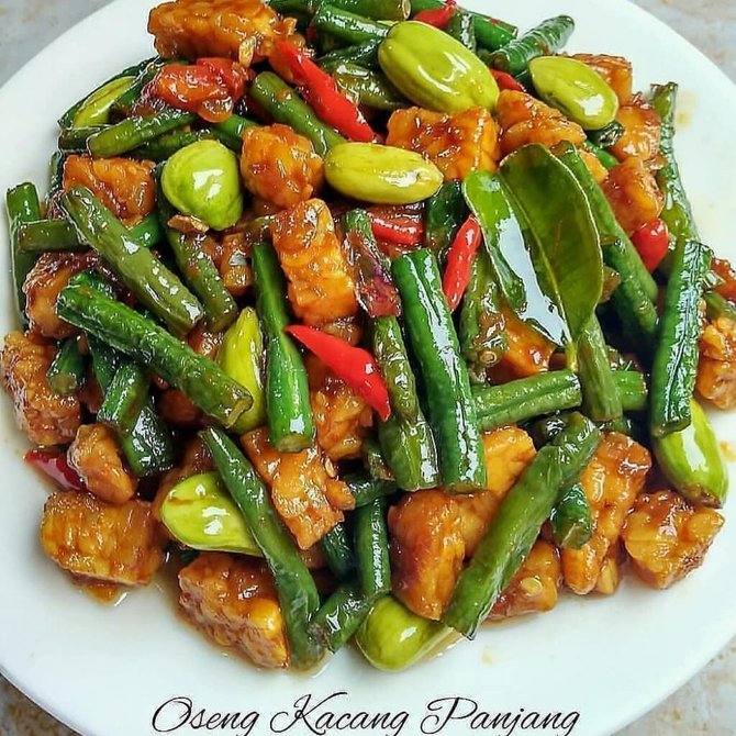 oseng kacang panjang