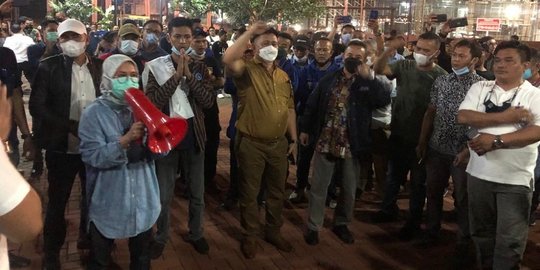 Iti Jayabaya Bubarkan Acara HUT Tandingan Demokrat Kubu Moeldoko di Tangerang