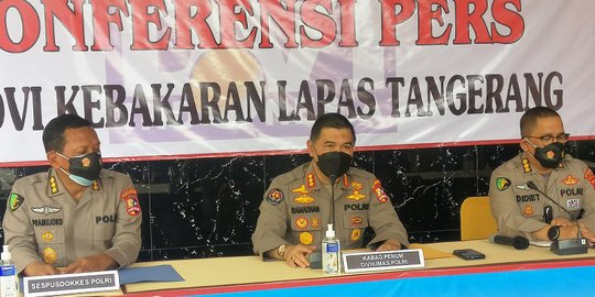 Polisi Sebut Ada Unsur Kelalaian dalam Kasus Kebakaran Lapas Tangerang