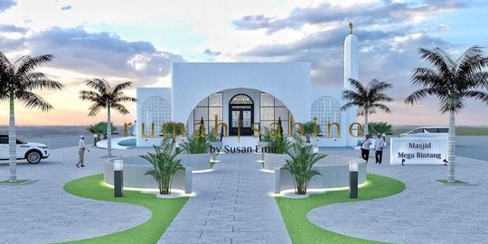 4 Desain Keren Masjid Mega Bintang Milik Ivan Gunawan, Dipuji Artis Sampai Pejabat