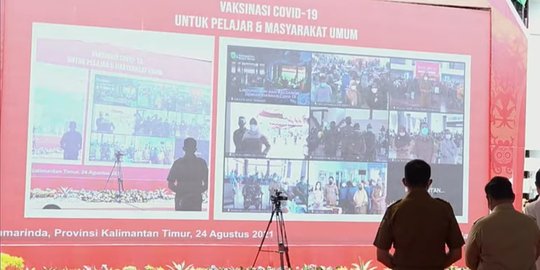 Siswa ke Jokowi: Kalau Sudah Vaksin Boleh Ya Pak Sekolah Bareng-Bareng Lagi