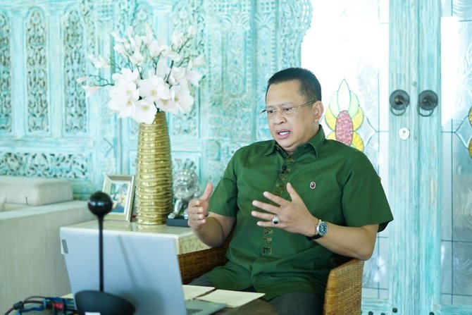 ketua mpr ri bambang soesatyo