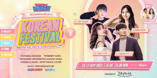 Daftar Guest Star dan Jadwal Lengkap KapanLagi Korean Festival Volume 2