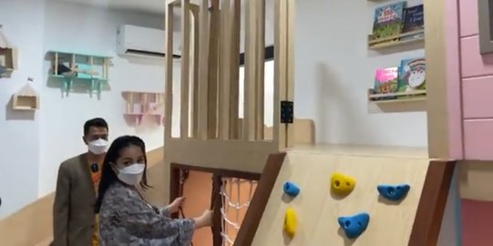 7 Potret Playground di Rumah Mewah Syahnaz dan Jeje, Raffi Puji Desainnya yang Lucu