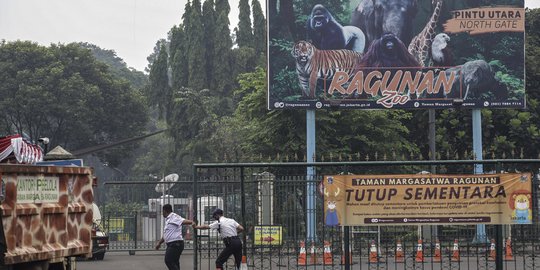 Pengelola Taman Margasatwa Ragunan: Belum Ada Instruksi Gubernur untuk Dibuka