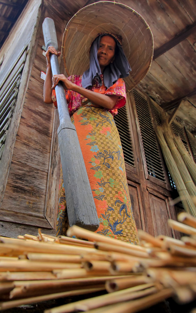 kerajinan tikar purun