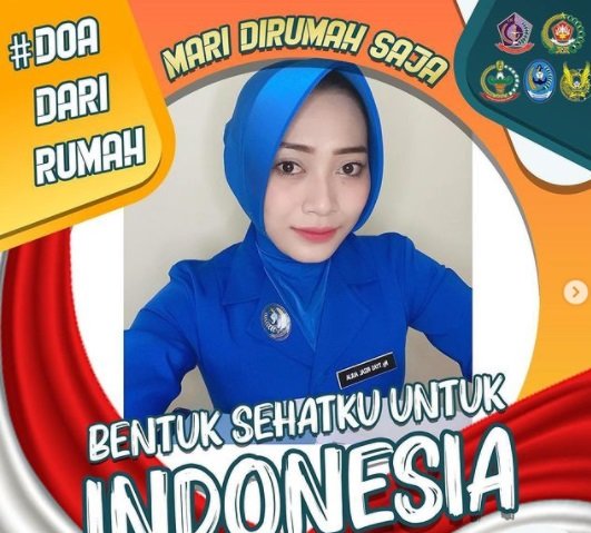 dari sd suka warna biru tak disangka polwan cantik ini malah jadi ibu jalansenastri