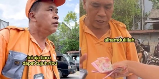 Juru Parkir Cuma Raih Rp7000 Tak Bisa Bayar Sekolah Anak,Tiba-Tiba Dapat Uang Segepok