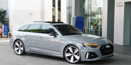 New Audi RS 4 Avant Dirilis Rp 2,7 Miliar: Station Wagon Paling Bertenaga!