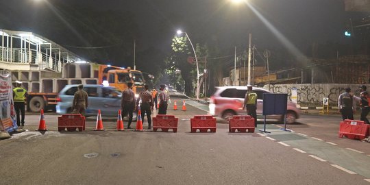 Polisi Berlakukan Crowd Free Night di Kawasan Kota Tua Jakarta