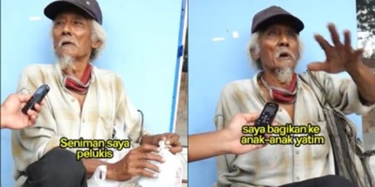 Seniman Ini Penghasilannya Selalu Dibagi ke Yatim: Tak Cari Pahala Biar Terhapus Dosa