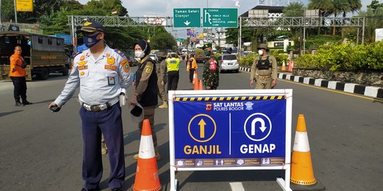 Pemeriksaan Ganjil Genap di Jalur Puncak Diperluas