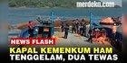 VIDEO: Kapal Pengayoman IV Kemenkum HAM Tenggelam di Nusakambangan Karena Overload?