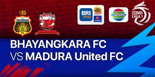 Link Live Streaming BRI Liga 1 di Vidio, Sabtu 18 September: Bhayangkara FC Vs Madura United