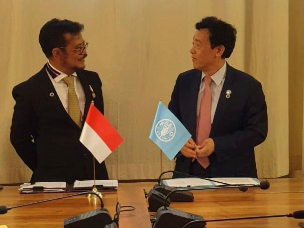 mentan syl teken mou dengan fao