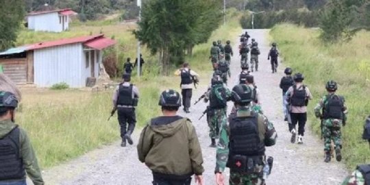 TNI-Polri Kembali Terlibat Kontak Tembak dengan KST di Kiwirok