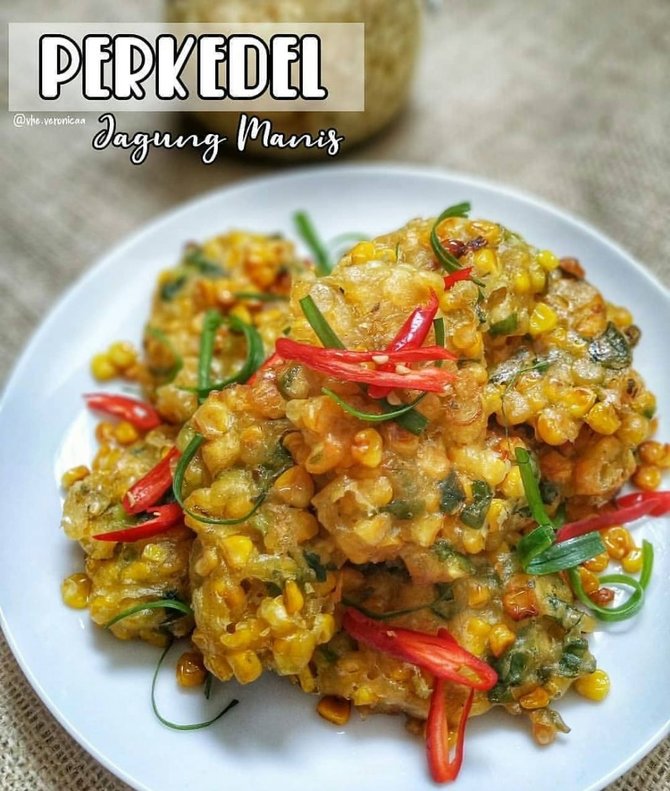 resep perkedel jagung simpel