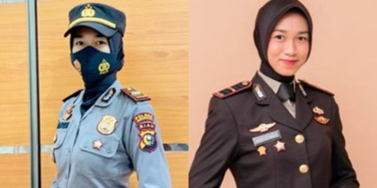 Masih 23 Tahun, Ini Sosok Cantik Ipda Nadya Ayu Jadi Kapolsek termuda di Riau