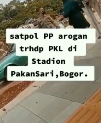 viral video satpol pp cekik pria
