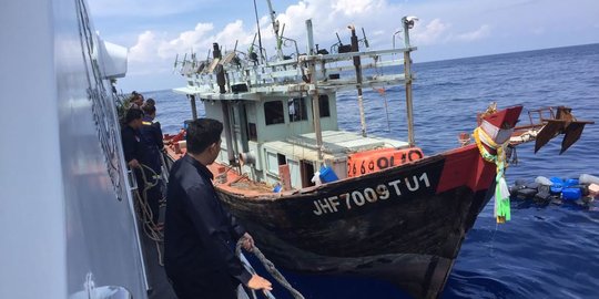 Menteri KKP: Kasus Pencurian Ikan oleh Kapal Asing Ribuan, 47 yang Tertangkap