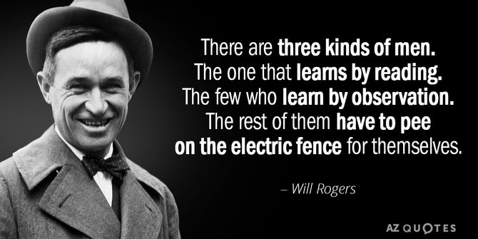 35 Kata-Kata Will Rogers, Inspiratif dan Penuh Makna Mendalam