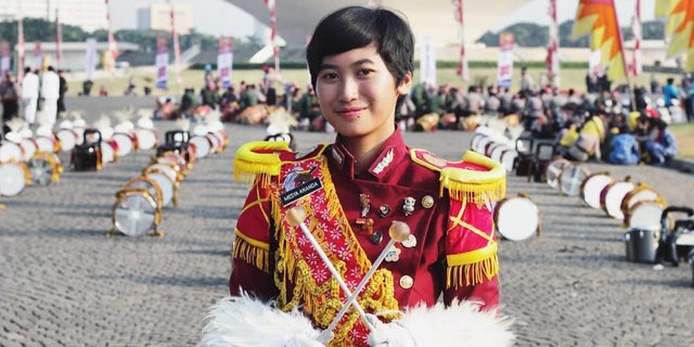 Potret Polwan Diterima 7 Universitas di Inggris Saat Masih Taruna, Cantik & Imut Abis