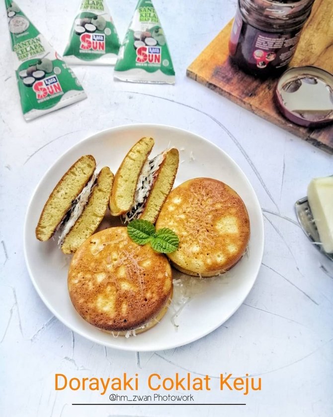 cara membuat dorayaki