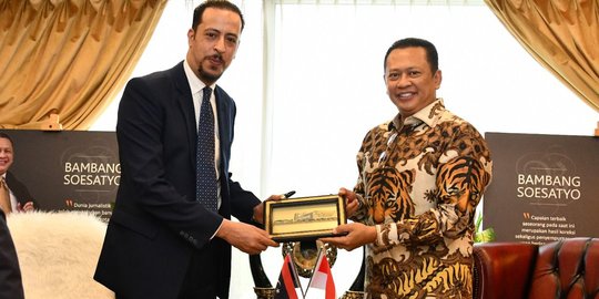 Terima Dubes Libya Untuk Indonesia, Bamsoet Dorong Peningkatan Kerja ...