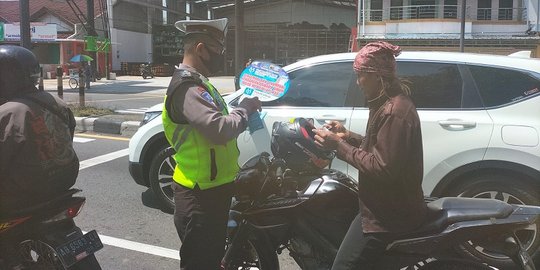 Polres Klaten Gelar Operasi Patuh Candi 2021, Sosialisasikan Aplikasi PeduliLindungi