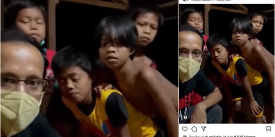 Cerita Nadiem Bermalam di Ruang Kelas Suku Anak Dalam