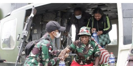 3 Warga Dievakuasi ke Pos TNI di Jayapura dari Kiwirok, Total Pengungsi 17 Orang