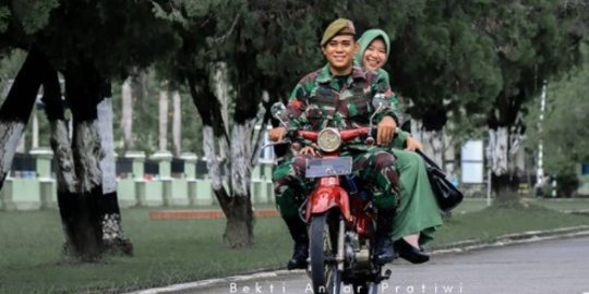 Cita-Citanya Menjadi Tentara Gagal, Nasib Wanita Ini Malah jadi Istri TNI