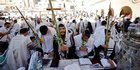 Ribuan Umat Yahudi Rayakan Sukkot Kala Pandemi