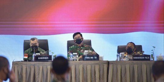 Panglima TNI Puji Gubernur Riau dalam Menangani Covid-19