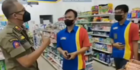 Satpol PP Jakpus Copot Iklan Rokok Dipasang di Warung dan Minimarket