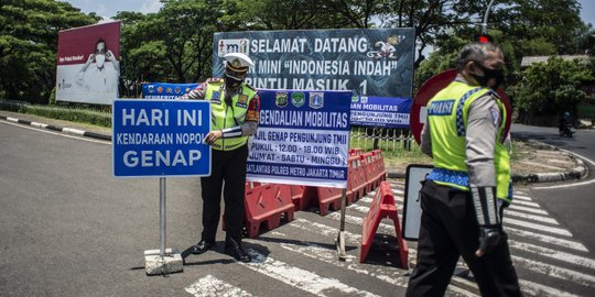 Polisi Berikan Diskresi Ganjil-genap bagi Peserta Tes CPNS di TMII