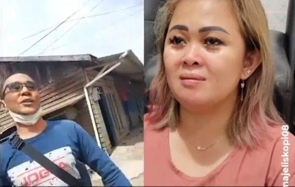 viral video wanita protes perbaikan jalan