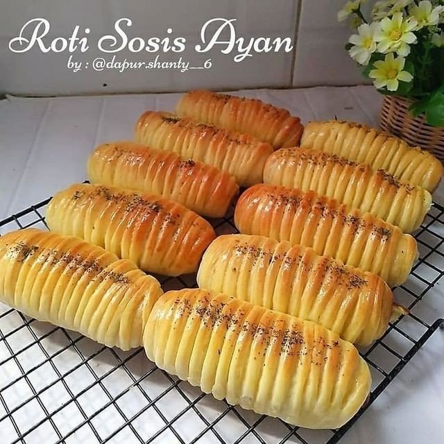 11 resep roti ayam empuk dan gurih rekomendasi camilan lezat mengenyangkan